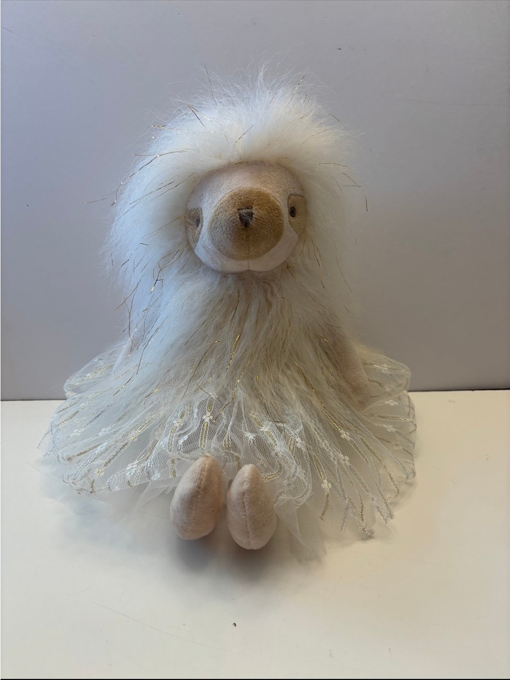 FAO Schwarz Petit Bon Ballerina Sloth 14" Plush